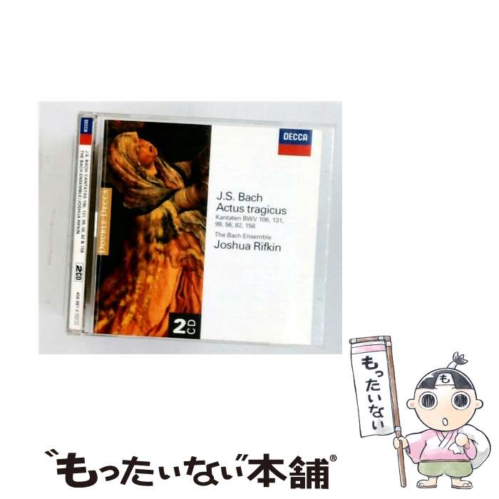 Bach, Johann Sebastian バッハ / カンタータ第56、82、99、106、131、158番 リフキン＆バッハ・アンサンブル / Steven Rickards, Allan Fast, Bach Ensem / 