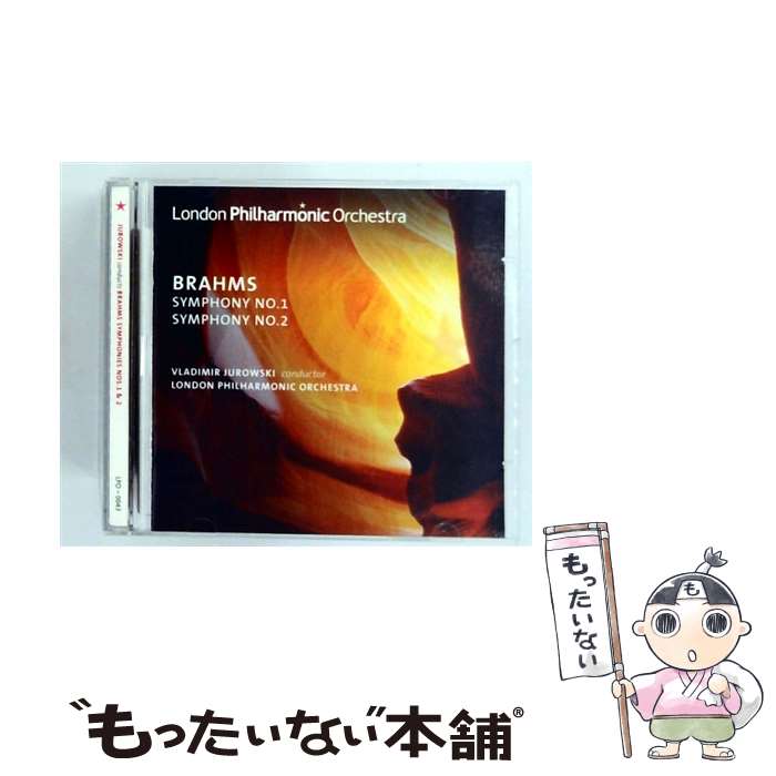 【中古】 Brahms ブラームス / 交響曲第1番、第2番 ユロフスキー＆ロンドン・フィル 2CD / London Philharmonic Orchestra / LPO [CD]【メール便送料無料】【最短翌日配達対応】 comicset-14491923 もったいない本舗 楽天市場店 パッケージ画像
