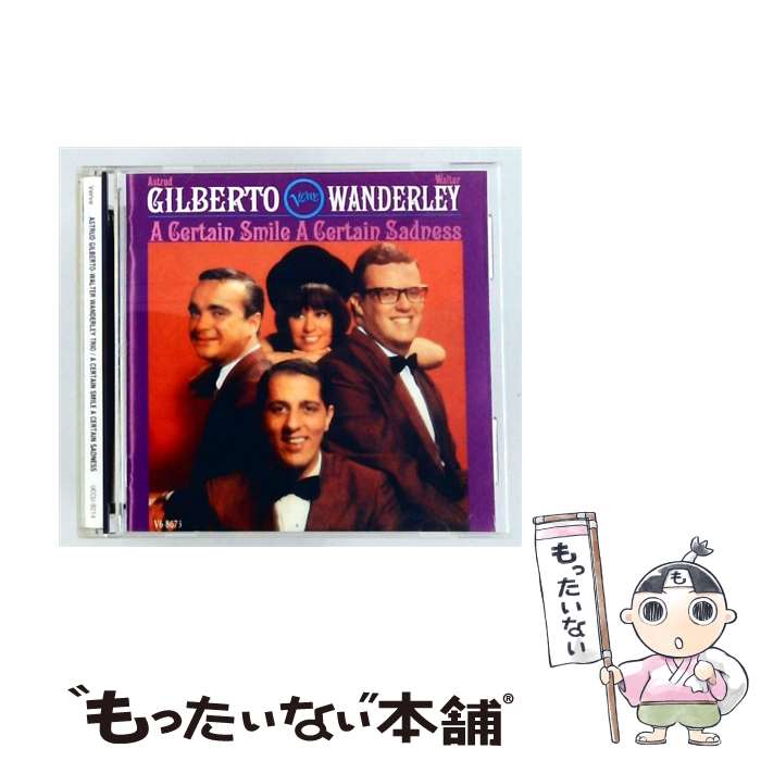 【中古】 Astrud Gilberto アストラッドジルベルト / Certain Smile A Certain Sadnes / ASTRUD GILBERTO & WALTER WANDERLEY / VERVE [CD]【メール便送料無料】【最短翌日配達対応】