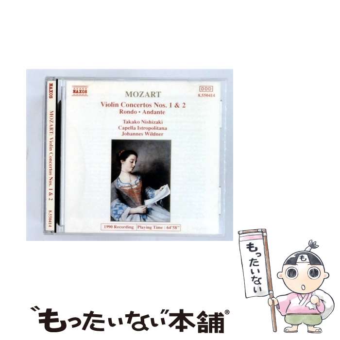  Mozart Violin Concs.1&2/Ron CD Wolfgang Amadeus Mozart? Johannes Wildner Capella Istropolitana / Capella Istropolitana / Naxos 