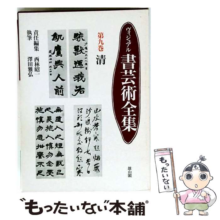 【中古】 ヴィジュアル書芸術全集（第9巻） / 澤田 雅弘, 西林 昭一 / 雄山閣 [単行本]【メール便送料無料】【最短翌日配達対応】