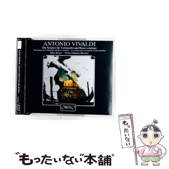  Vivaldi ヴィヴァルディ / Cello Sonatas: J.berger Vc Bleicher Organ 輸入盤 / A. VIVALDI / ORFEO 