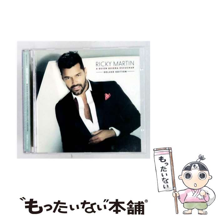  A Quien Quiera Escuchar Deluxe Edition CD MARTIN, RICKY / RICKY MARTIN / SONY 