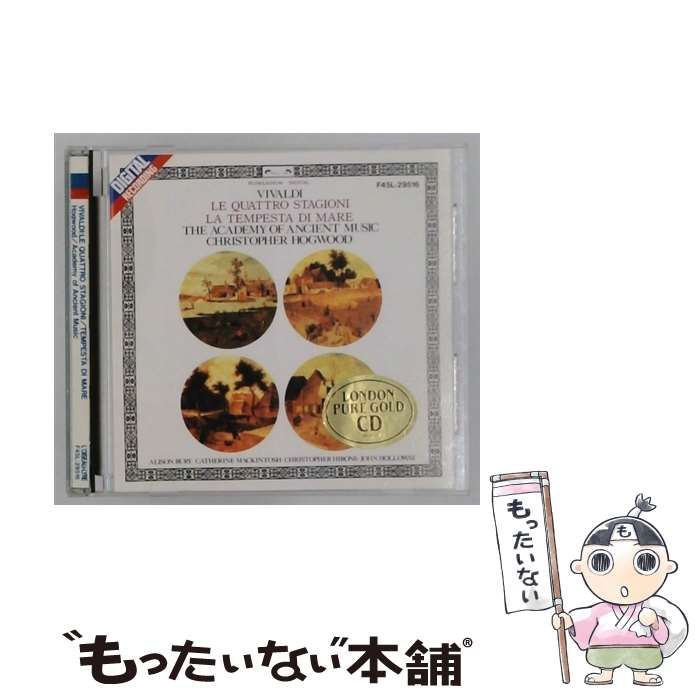 【中古】 Vivaldi ヴィヴァルディ / Four Seasons: Hogwood / Aam / Academy of Ancient Music / Decca [CD]【メール便送料無料】【最短翌日配達対応】
