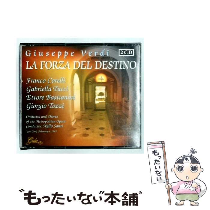  Verdi ベルディ / La Forza Del Destino: Santi / Metopera Sgarro Tucci Bastianini F.corelli 輸入盤 / G. Verdi / Gala 