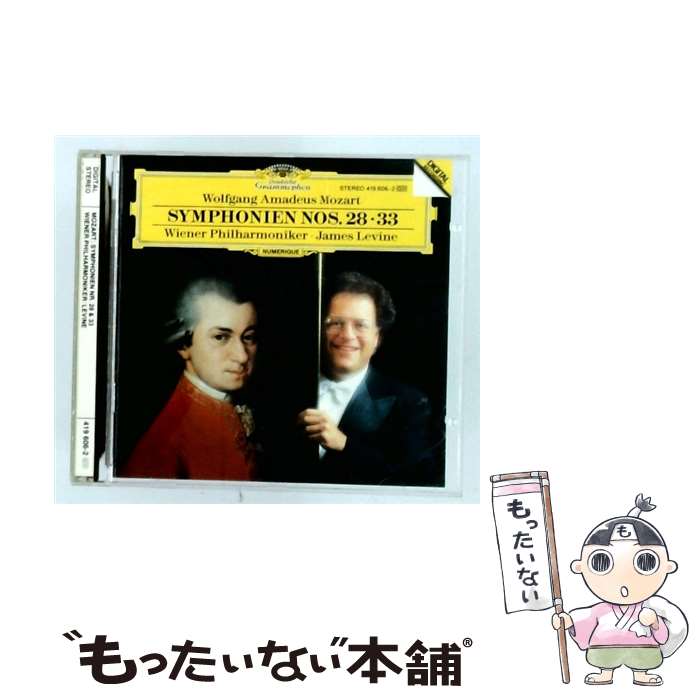  MOZART：SYMPHONIEN NR．28＆33 ジェイムズ・レヴァイン,モーツァルト,ウィーン・フィルハーモニー管弦楽団 / Mozart, Levine, Vpo / Polygram Record 