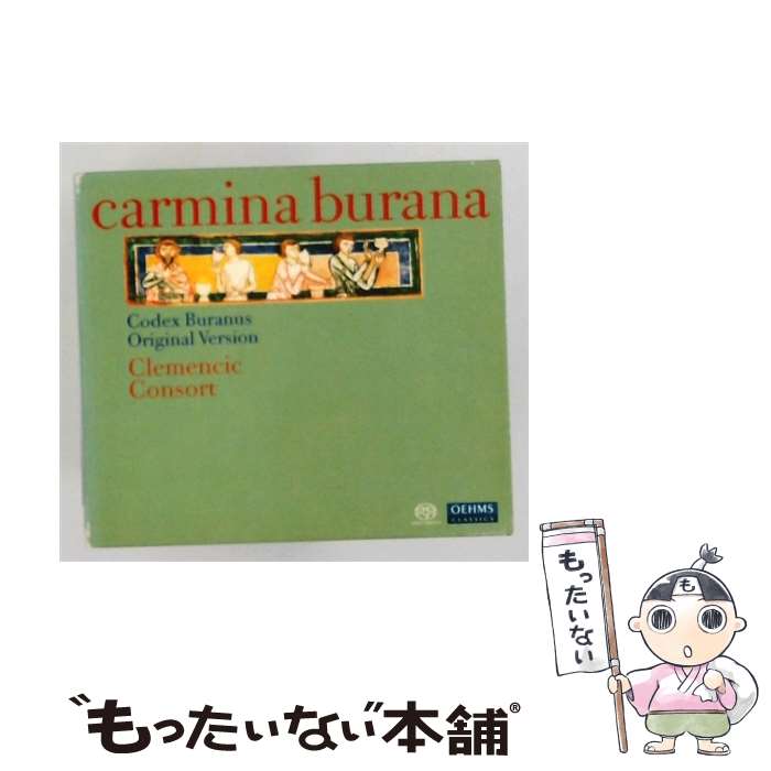 【中古】 カルミナ・ブラーナ～13世紀ブルナス写本によるオリジナル・ヴァージョン クレマンシック・コンソート / クレマンシック / Oehms [CD]【メール便送料無料】【最短翌日配達対応】