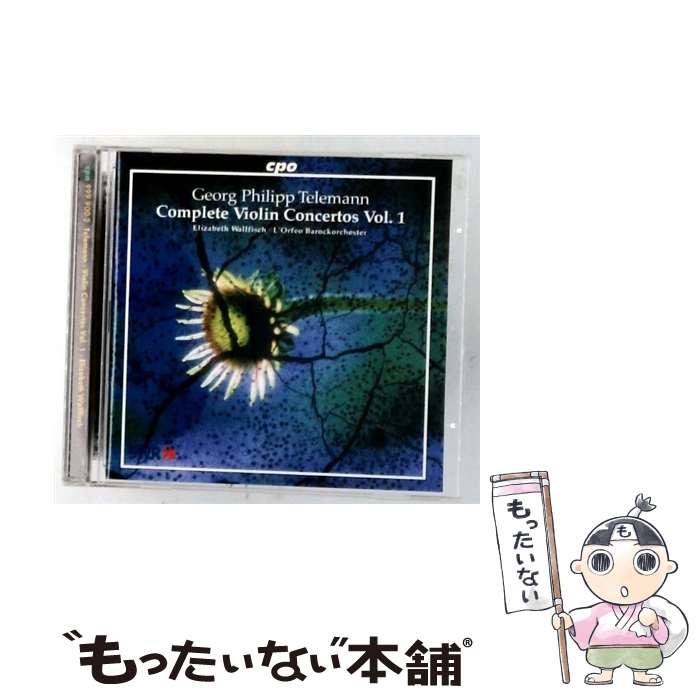 【中古】 Telemann テレマン / ヴァイオリン協奏曲全集1 ウォルフィッシュ / オルフェオ・バロック・オーケストラ / Telemann / CPO [CD]【メール便送料無料】【最短翌日配達対応】