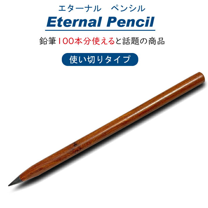 エターナルペン 書いても書いてもペン先が減らない折れない不思議な鉛筆。SDGs エコ活動 えんぴつ(減らない折れないは絶対ではありません)