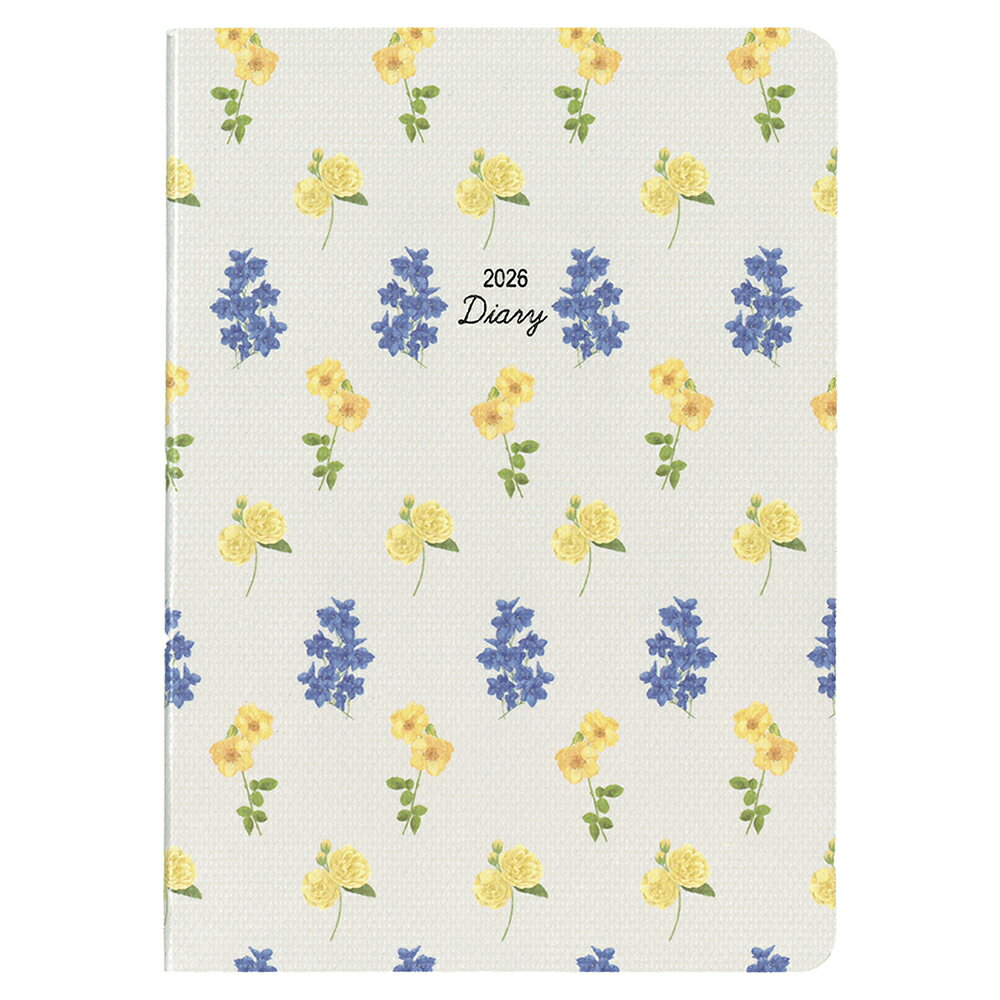 2026 MILL A6 Monthly FLEURS GY 　E7746 ダイゴー