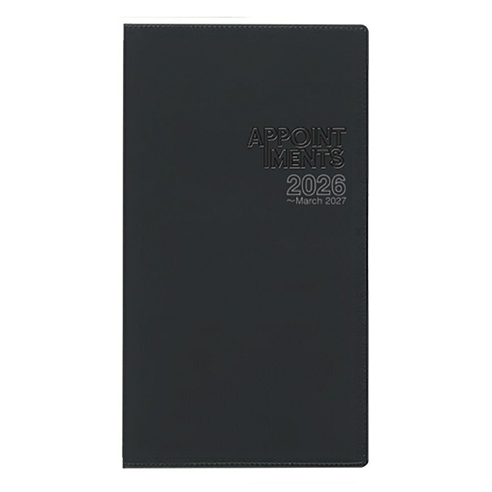 2026　アポイントメント 黒　D-62-BK　コレクト