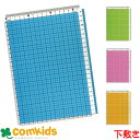 共栄プラスチック カラー方眼下敷 B5 CPK-B5-B CPK-B5-G CPK-B5-Y CPK-B5-P 筆記用具 したじき 下敷き 方眼付き 定規付き