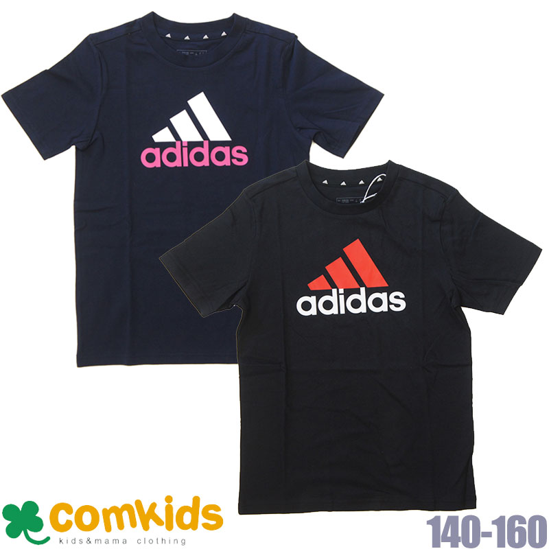 adidas アディダス U BOS 2半袖Tシャツ キッズ Tシャツ ジュニア 子供用 クルーネック カジュアル スポーツ 運動