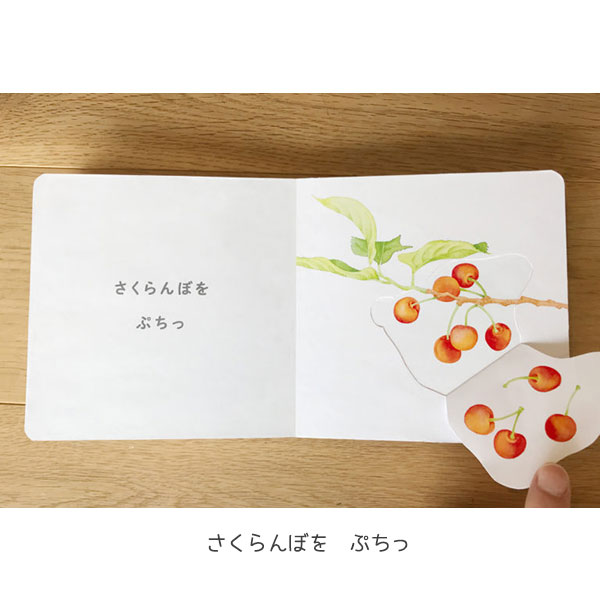 はい、あーん！くだもの　コクヨ　KE-WC60 絵本　しかけえほん　しかけ絵本　知育　幼稚園 保育園　未就学 読み聞かせ　きのしたけい　阿部真由美 - 3