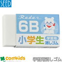 レーダー学習用6B用消しゴム EP-6RG-2-B SEED ケシゴム けしゴム けしごむ 文房具 筆記用具