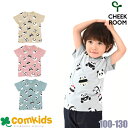 CHEEK ROOM チークルーム 知育ルーム おにぎりパンダ半袖Tシャツ ベビー キッズ 子供服 Tシャツ