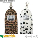 OCEAN&GROUND オーシャンアンドグラウンド アニマルキーケース リール付キーケース、子供用、キッズ