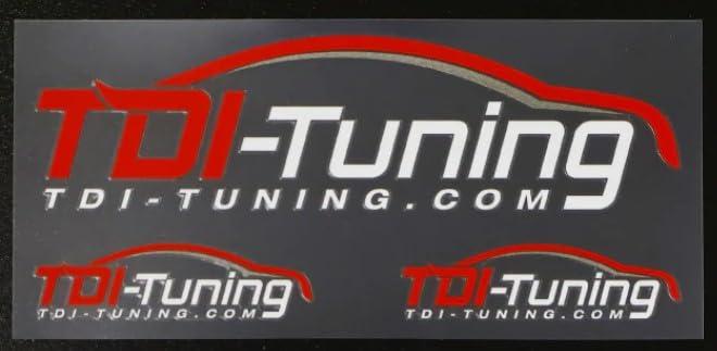 TDI Tuning ロゴステッカー 黒 96419