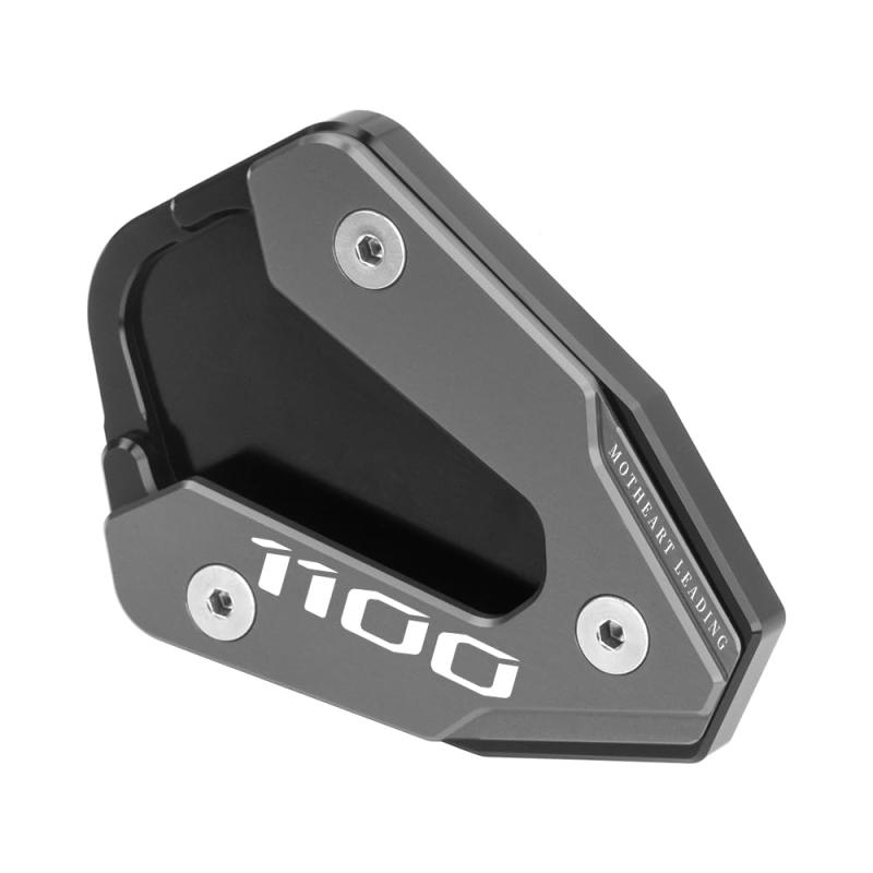 MotHeart スタンド滑り止めプレート 対応 Rebel 1100 (CMX1100) 2021-2025 バイクサポート用品 スタンドエンラージメント キックスタンド拡張パッド 駐車補助用品 rebel 1100 パーツ適合性: Rebel 1100 (CMX1100) 2021-2025; (ご購入前に、この部品がご使用のバイクに適合するかご確認ください。)幅広いバイクモデルに対応する設計。駐車時の安定感を向上させる接地面加工。耐久性を追求した頑丈な構造。体積：約 10.00×7.50×1.20(cm) 、重量：約 148.90(gram) の超軽量設計で、携帯性に優れ、どこでも使えます。
