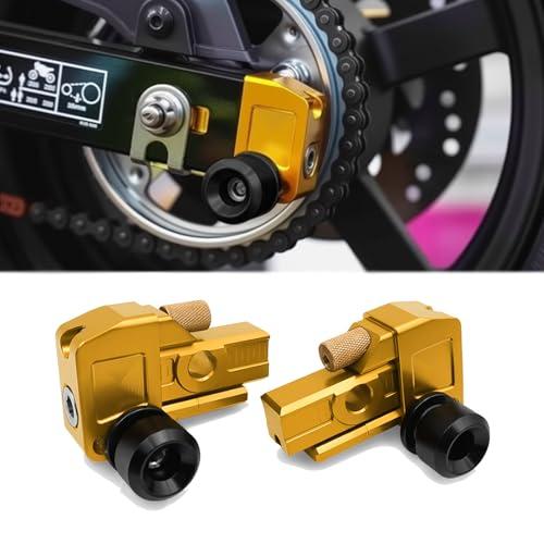 FOR 2025 DAX125 dax125 GROM125 grom125 MSX125 msx125 SF GROM 2018-2025用オートバイチェーン調整アンチドロップボール、アンチドロップ設計のアルミ合金チェーンテンショナー（複数の色） [並