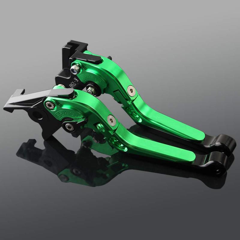 FENGSHENG 6段階調整 アルミブレーキ クラッチ レバー セット NINJA125 2019/ Z125 2017-2020 / Z250SL 2016-2017 / NINJA 250R 2008-2012 / NINJA 300R / Z30