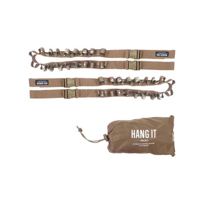 乐天商城 - [POST GENERAL] ポストジェネラル ハンギングベルト HANG IT -PACK2- ウルフ ブラウン 2本セット
