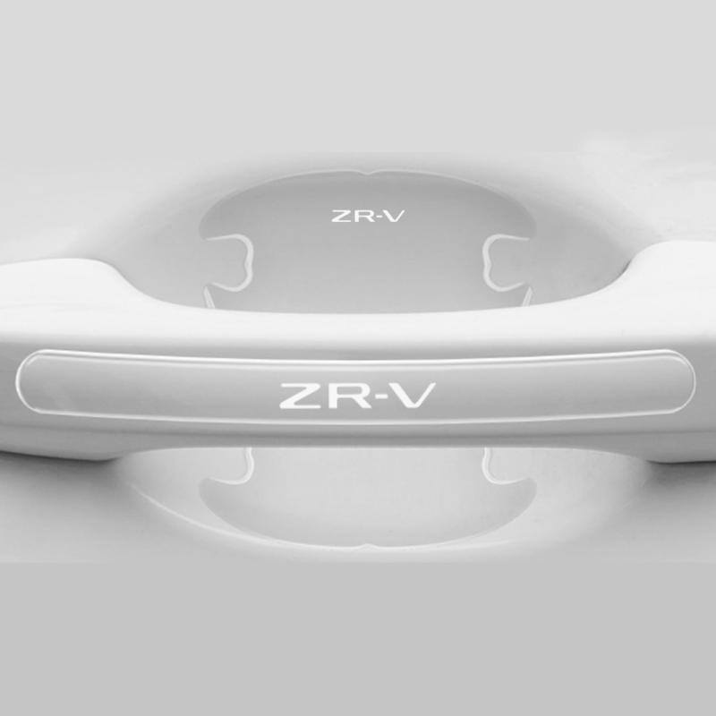 乐天商城 - ZRV ドアハンドルプロテクター 全シリーズ適用 車用パーツ ドアハンドル保護 傷防止 外装パーツ シール ステッカー カバー 専用ロゴ入り 取り付け簡単 8個セット (透明タイプ)
