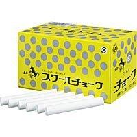 馬印 スクールチョーク 白 100本入カラー：白