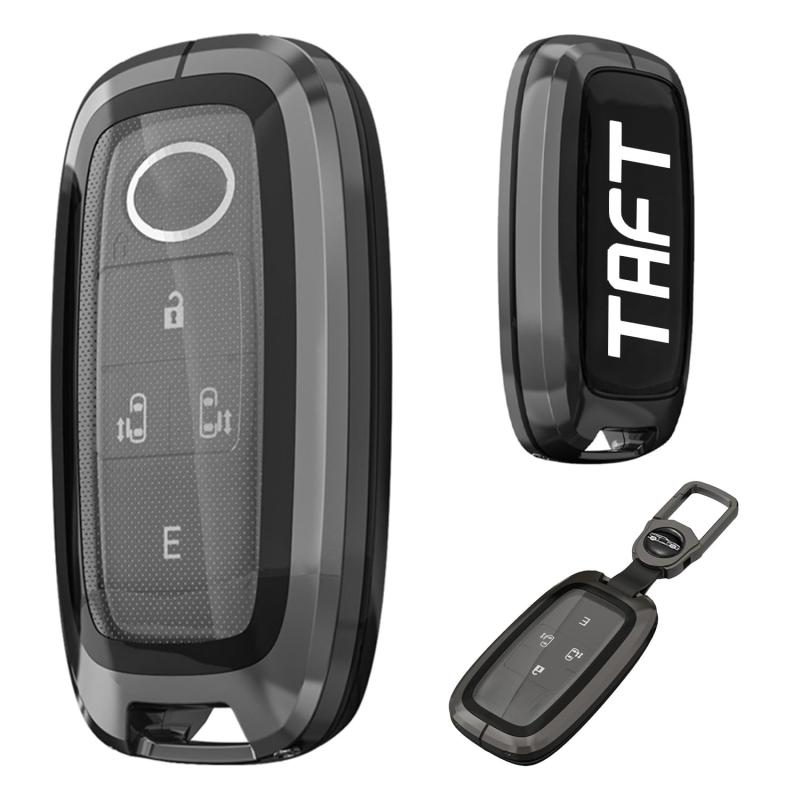 乐天商城 - 【Yamlten】タフト キーケース TPU 組み立て式キーケース 亜鉛 金属製 ダイハツ タフト Taft 車のキーホルダー