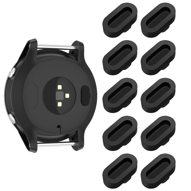 for Garmin スマートウォッチ防塵プラグ 保護 キャップ for Forerunner 965/265/255 fenix 7/7X 7S/6/6S vivoactive 6/5/4 Approach S70 S62 などに対応  (