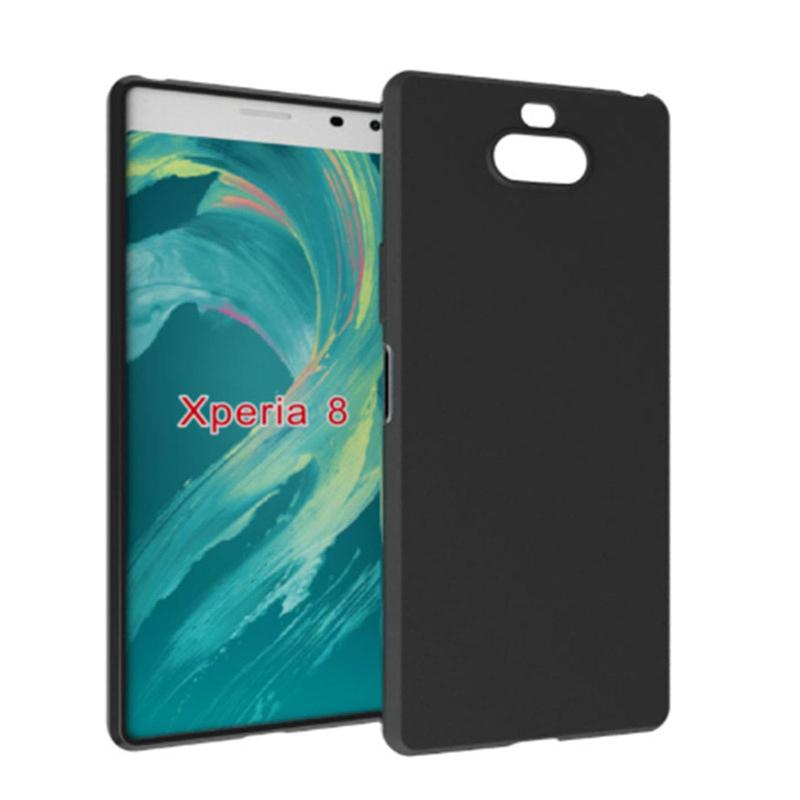 乐天商城 - 対応 Xperia 8 / Xperia 8 Lite ケース マットブラック 柔軟 カバー 薄型 sov42 SoftBank 902SO SO-02M カバー TPU 保護 ソフト 軽量 落下防止 衝撃吸収 耐衝撃 擦り傷防止 エクスペリア8 ケース
