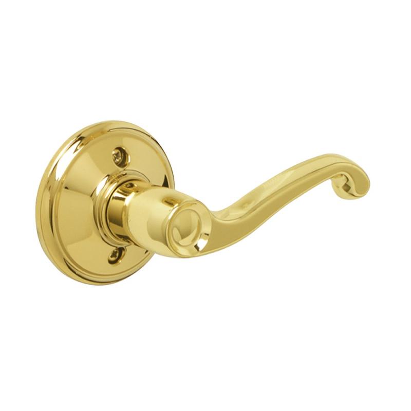 Schlage LockF170VFLA605 RHFlair Dummy Lever-PB FLAIR RH DUMMY LEVER (並行輸入品)
