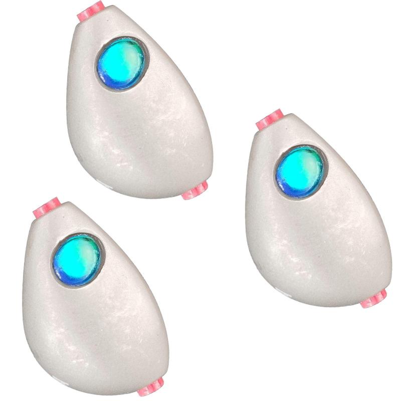 乐天商城 - Allgu タングステン タイラバ ヘッド 鼠流TG(そりゅう) ラットヘッド 無塗装 3個セット 60g 80g 100g 120g 140g 160g 高純度/高比重 鯛ラバ 無垢 無地 自作