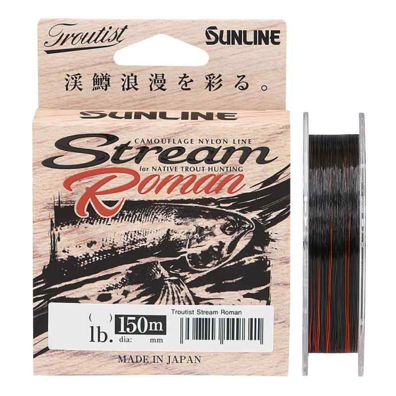 サンライン(SUNLINE) ナイロンライン トラウティスト ストリームロマン (troutist Stream Roman) 150m