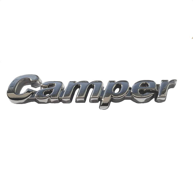 Roost Camper キャンパー エンブレム キャンプ デカール 立体デカール