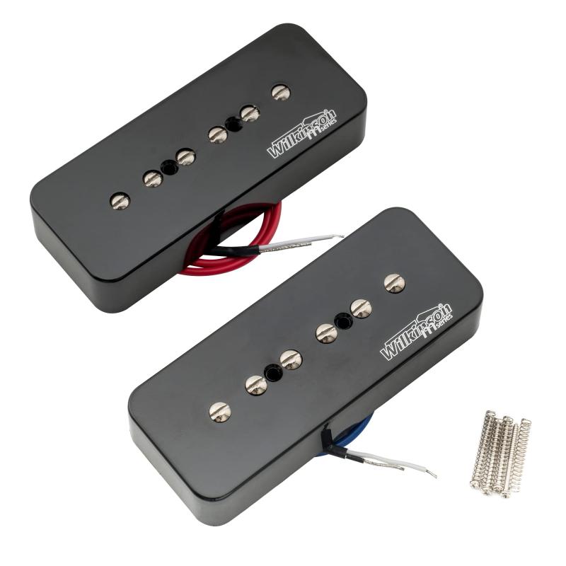 乐天商城 - Wilkinson Low Gauss Iconic Sound セラミック P90 ソープバー シングルピックアップ SG/LPエレクトリックギター 用 (2個セット)