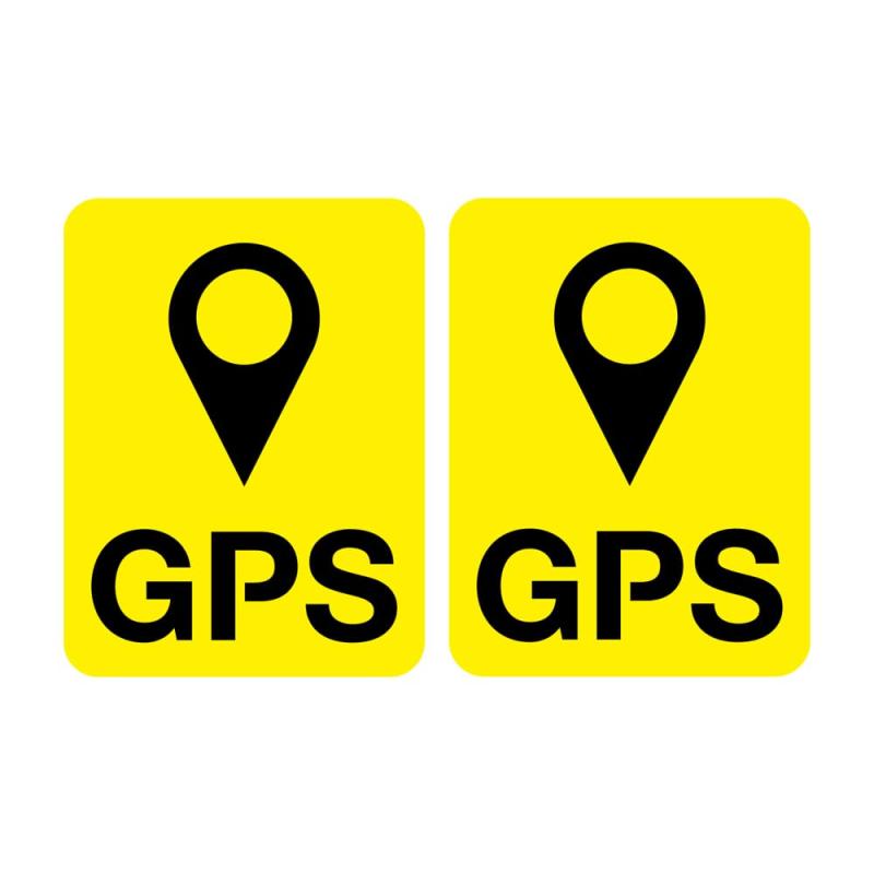盗難防止 ステッカー GPS シール 防犯ステッカー 盗難 防犯 いたずら 事故 防止 セキュリティ 車 自転車 バイク 傘 光沢 防水 耐水 屋外
