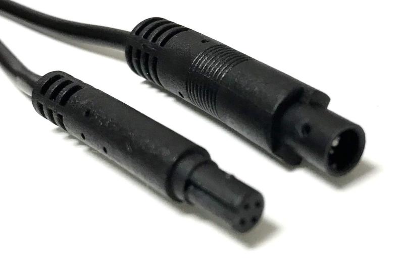 乐天商城 - Access 【 200cm 】バックカメラ用延長ケーブル 4ピン リアカメラ用延長ケーブル リアビューカメラ延長コード24v/12vコネクタ防水 防震 2.0M + マイクロファイバークロス付き AV36-200