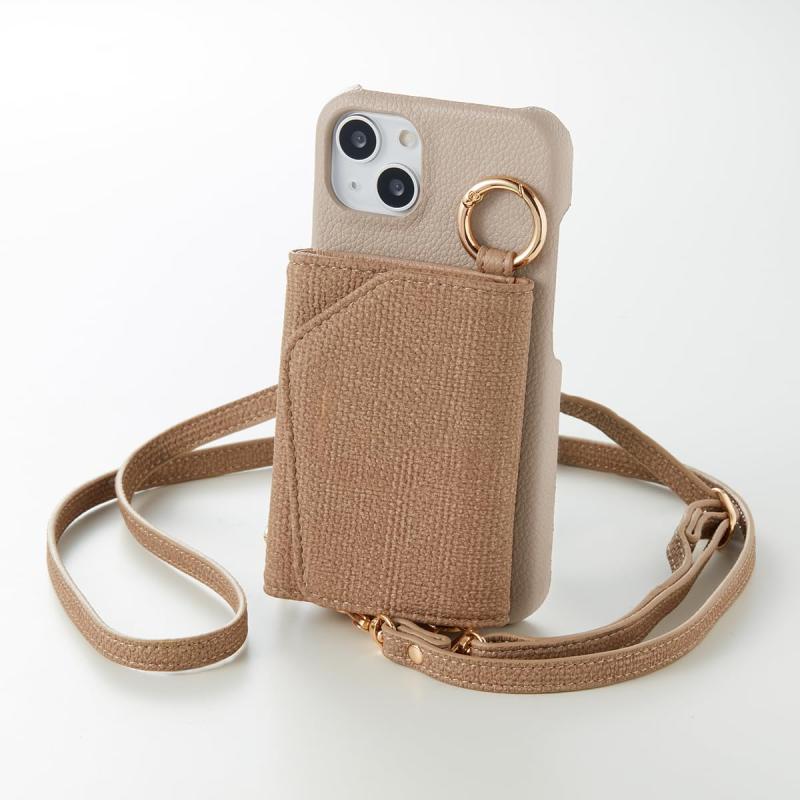 enHANCE スマホケース ショルダーストラップ付 iphone 17 ケース