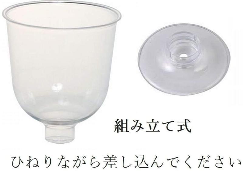 CYM 日本製 使い捨て ワイングラス プラスチック製 組み立て式 ワインカップ 10個 CYMAK-10 command-10014524 コマンド サンプル画像2