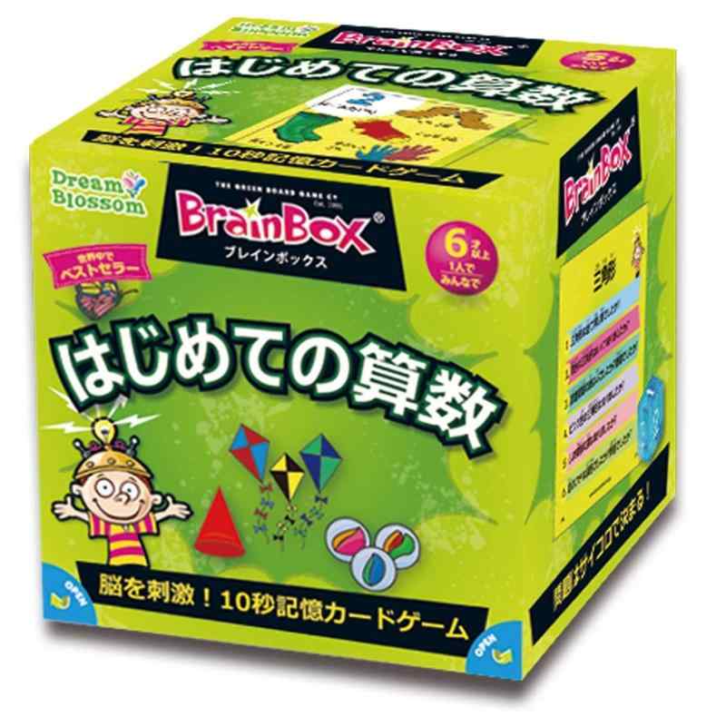 ブレインボックス はじめての算数 98139(C)TGO Ltd.2019<b>対象年齢&amp;lt;:/b&amp;gt;5才以上世界中で大ヒットのブレインボックスが日本語版になって登場10分でできる脳トレカードゲームパッケージサイズ: 約 12cm x 12cm x 12cm本体サイズ: カード 約 8.5cm x 8.5cm、砂時計 約 2.5cm x 8.0cm、サイコロ 約 1.5cm角<b>対象年齢 :</b>5才以上