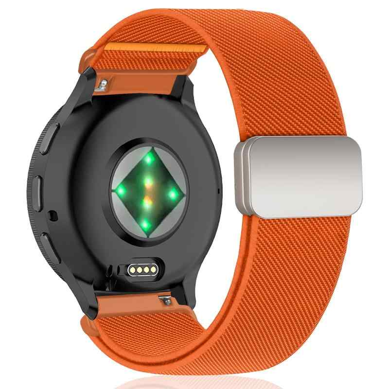 乐天商城 - [SinRenn] 20mm 伸縮性ナイロンバンド Garmin Vivoactive 6/5/Forerunner 165/165 Music/245/645 Music/570 42mm/70/170/170 Music 43mm 対応 交換ベルト