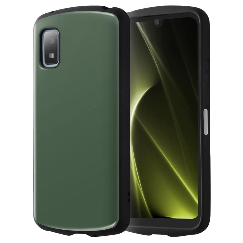 AQUOS wish3 用 ケース AQUOS wish3 用 シンプル 耐衝撃 レイアウト 衝撃吸収 カメラ保護 レンズ保護 四隅ガード 滑り止め 指紋防止 汚れにくい ストラップホール付き ワイヤレス充電対応 Qi充電対