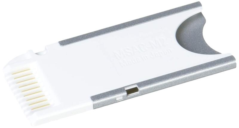 コマンドのソニー “メモリースティック デュオ"アダプター MSAC-M2｜アングル2