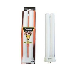 乐天商城 - パナソニック 10個セット コンパクト形蛍光灯 18W 3波長形電球色 ツイン蛍光灯 ツイン1(2本ブリッジ) FPL18EX-L_set