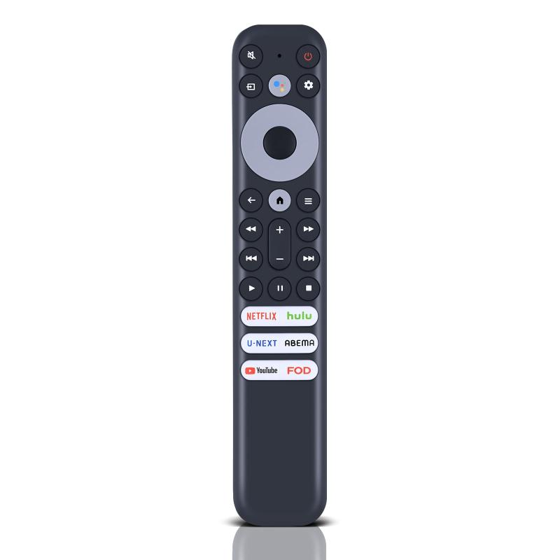テレビリモコン RC902VFJB1 for TCL チューナーレステレビ用 32S52E 40V5C 32V5C 43P63E 50P63E 32S54E 40S54E 32S54H 40S54H 55C745 65C745 75C745 55C845