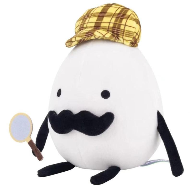 乐天商城 - 探偵エッグ ひみつのおるすばん ぬいぐるみ 人形 柔らかい ロブロックス グッズ 秘密のステイケーション ぬいぐるみ 高さ約24cm [並行輸入品]