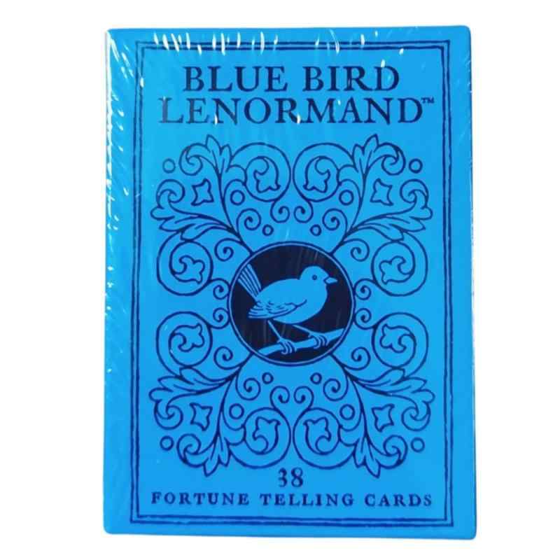 オラクルカード 占い ブルーバード ルノルマン Bluebird Lenormand 36枚 ルノルマンカード占い 簡易外箱デッキ構成: 38枚の美しいイラスト入りフォーチュンテリングカード、伝統的なルノルマンカードの要素を継承デザイン特徴: 青い鳥をモチーフにした上品なブルーカラーのカードバック、エレガントな装飾パターンカードの特徴: 各カードには詳細な予言メッセージと象徴的なアートワークが印刷され、占いの解釈をサポート使いやすさ: 初心者から上級者まで使える明確な解釈ガイド付き、直感的に使用可能パッケージ仕様: コンパクトなブルーボックス入り、持ち運びに便利なサイズで収納も簡単