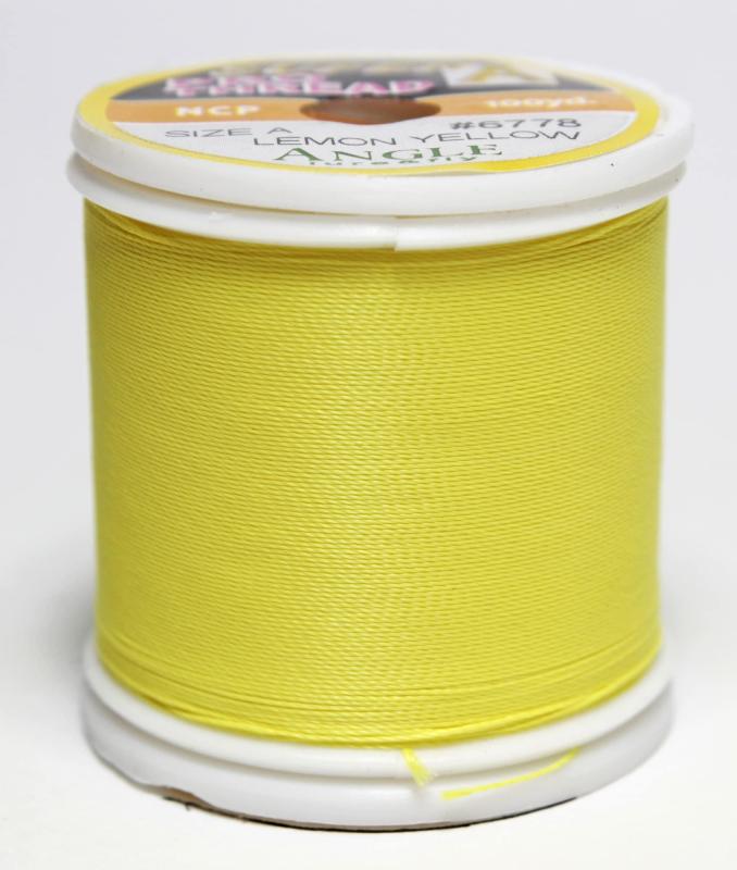 スーパーAプロスレッド NCP/Aサイズ #6778/LEMON-YELLOW ロッドワインディングスレッド