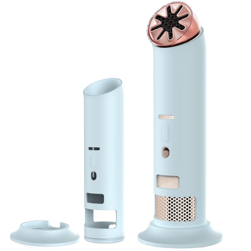 CHUNSHUN ケース Dyson ハンディファン HushJet Mini Cool 用 ケース 収納 バッグ シリコン素材 柔らかい 着装まま充電可能 耐衝撃性 防水防塵 